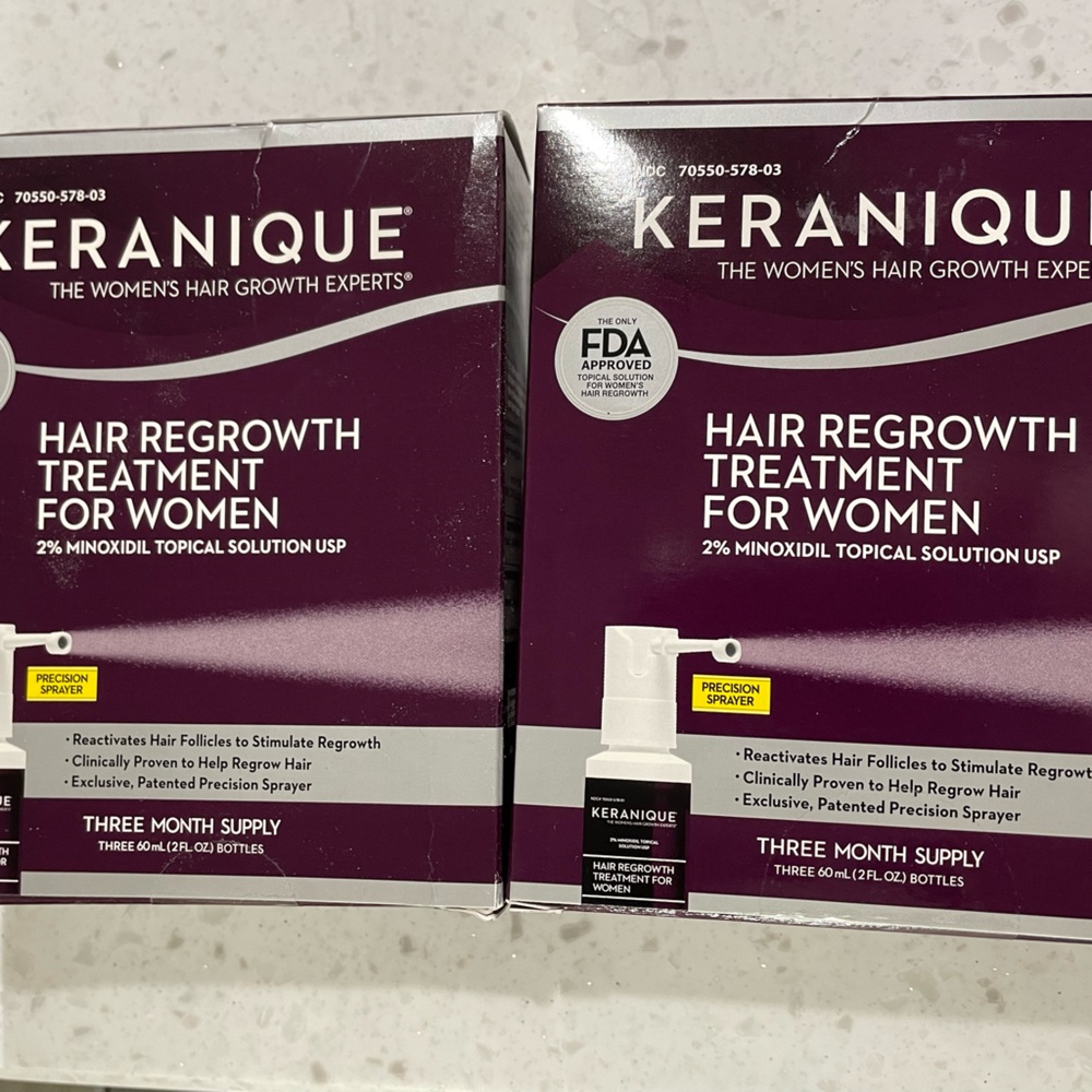 KERANIQUE hair regrowth treatment for women- Minoxidil 2%